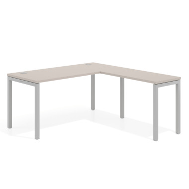 Mesa fondo 68cm con ala corta