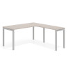 mesa en l 140x168 gris coco kube mesa fondo 68cm con ala corta recto 1