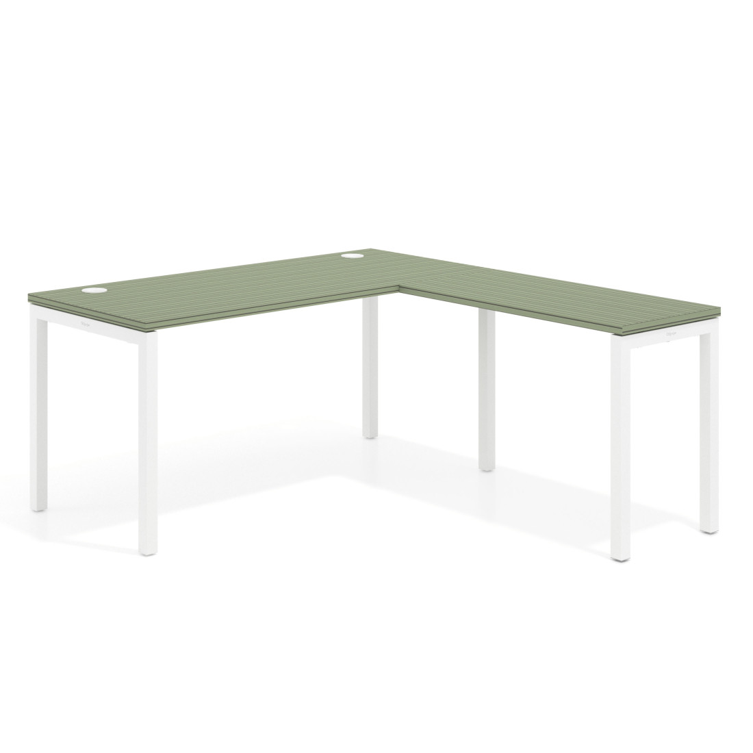mesa en l 140x168 rayado sauce kube mesa fondo 68cm con ala corta recto 1
