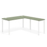 mesa en l 140x168 rayado sauce kube mesa fondo 68cm con ala corta recto 1