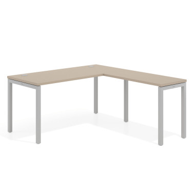 Mesa fondo 68cm con ala corta