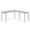 mesa en l 140x168 canvas kube mesa fondo 68cm con ala corta recto 1