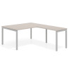 mesa en l 140x200 gris coco kube mesa fondo 100cm con ala recto 1