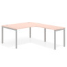 mesa en l 140x200 rosa nube kube mesa fondo 100cm con ala recto 1