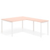 mesa en l 140x200 rosa nube kube mesa fondo 100cm con ala recto 1