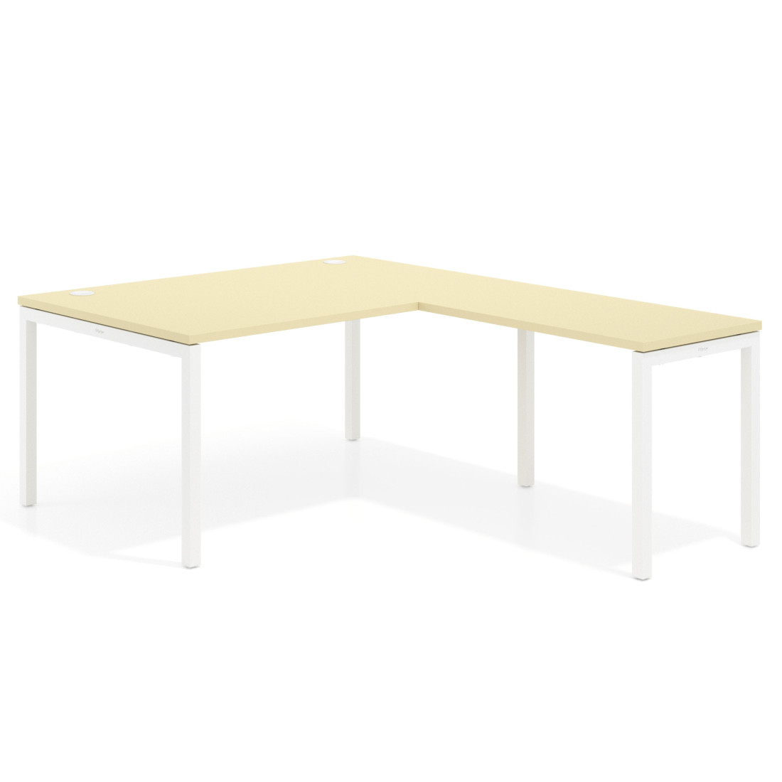 mesa en l 180x200 salvia kube mesa fondo 100cm con ala recto 1