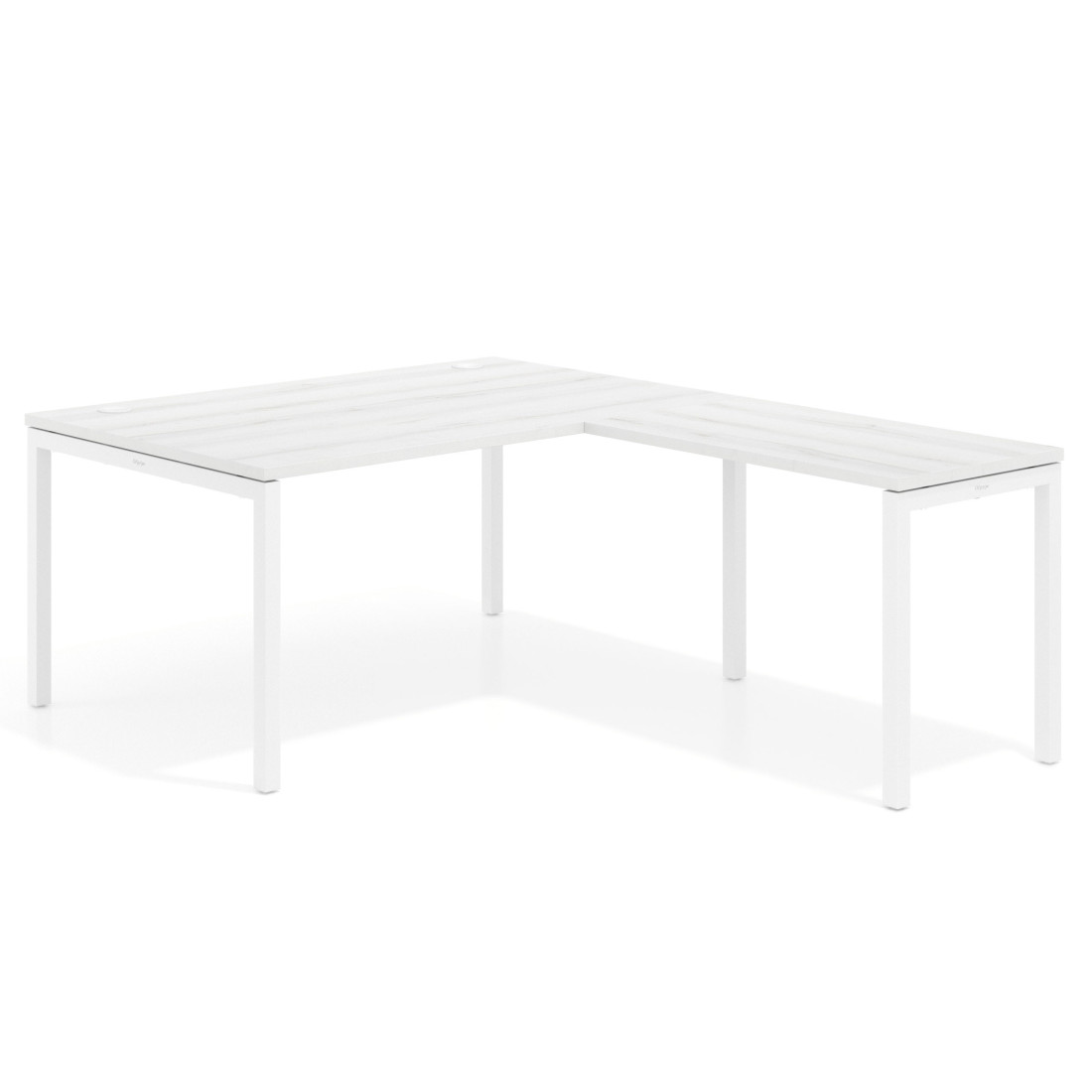 mesa en l 200x200 albo kube mesa fondo 100cm con ala recto 1