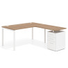 mesa en l 140x180 naturale kube mesa en l fondo 80 frontales metal recto 1