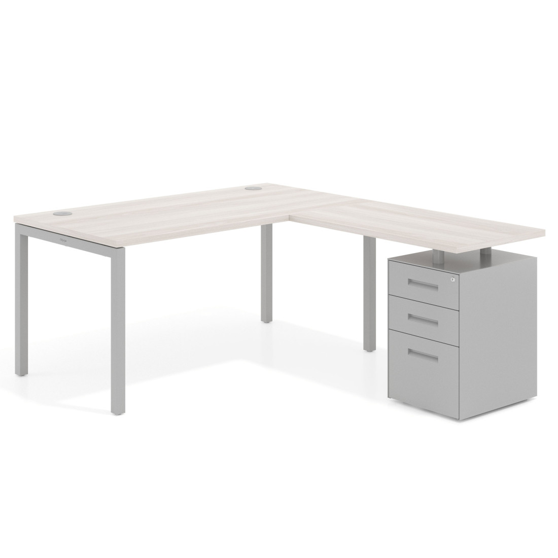 mesa en l 140x180 california kube mesa en l fondo 80 frontales metal recto 1