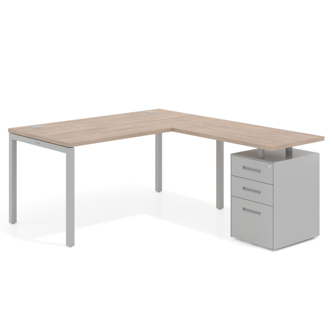 mesa en l 140x180 sahara kube mesa en l fondo 80 frontales metal recto 1