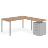 mesa en l 140x180 naturale kube mesa en l fondo 80 frontales metal recto 1