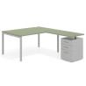 mesa en l 140x200 sauce kube mesa en l fondo 100 frontales metal recto 1
