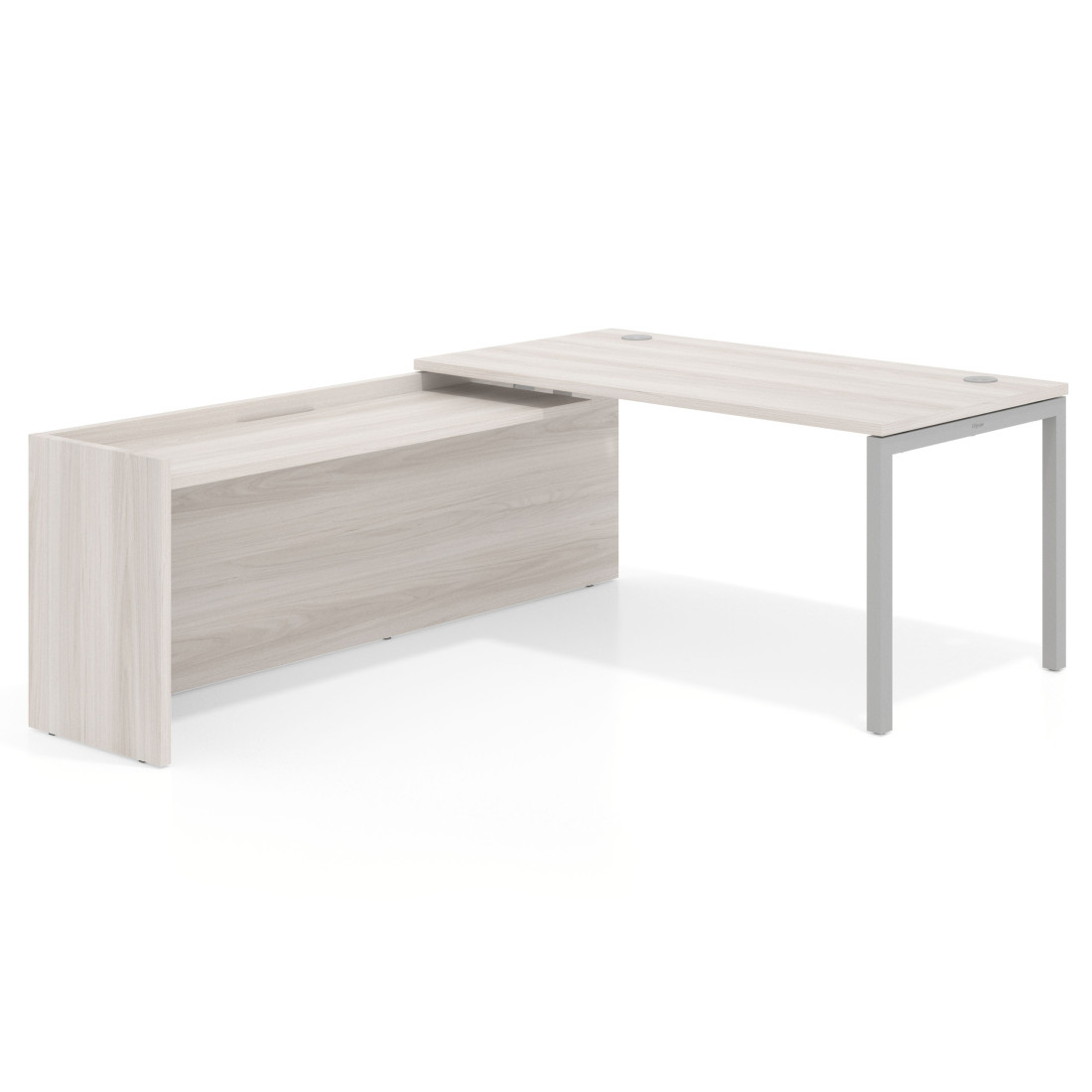 mesa en l 140x205 california kube mesa con ala fondo 80cm recto 1