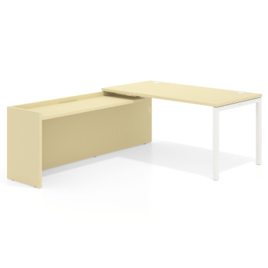 Mesa con ala fondo 80cm