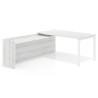 mesa en l 180x205 albo kube mesa con ala fondo 80cm recto 1