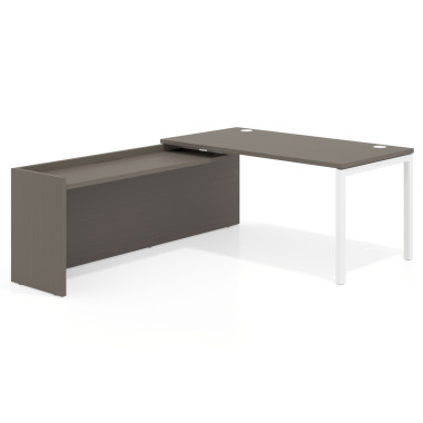 Mesa con ala fondo 80cm