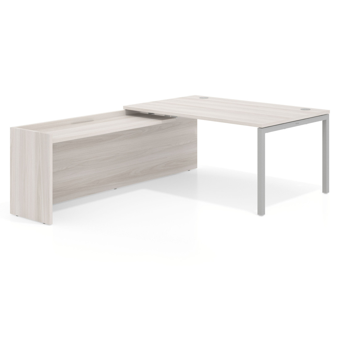 mesa en l 160x225 california kube mesa con ala fondo 100cm recto 1