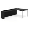 mesa en l 160x225 bocamina kube mesa con ala fondo 100cm recto 1