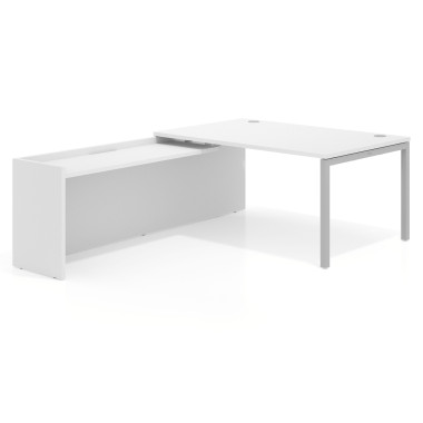 Mesa con ala fondo 100cm