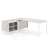 mesa en l 180x160 california kube mesa con pedestal estantes fondo 80cm recto 1