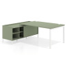 mesa en l 240x200 sauce kube mesa con pedestal estantes fondo 100cm recto 1