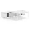 mesa en l 160x166 albo kube mesa doble con cajonera recto 1