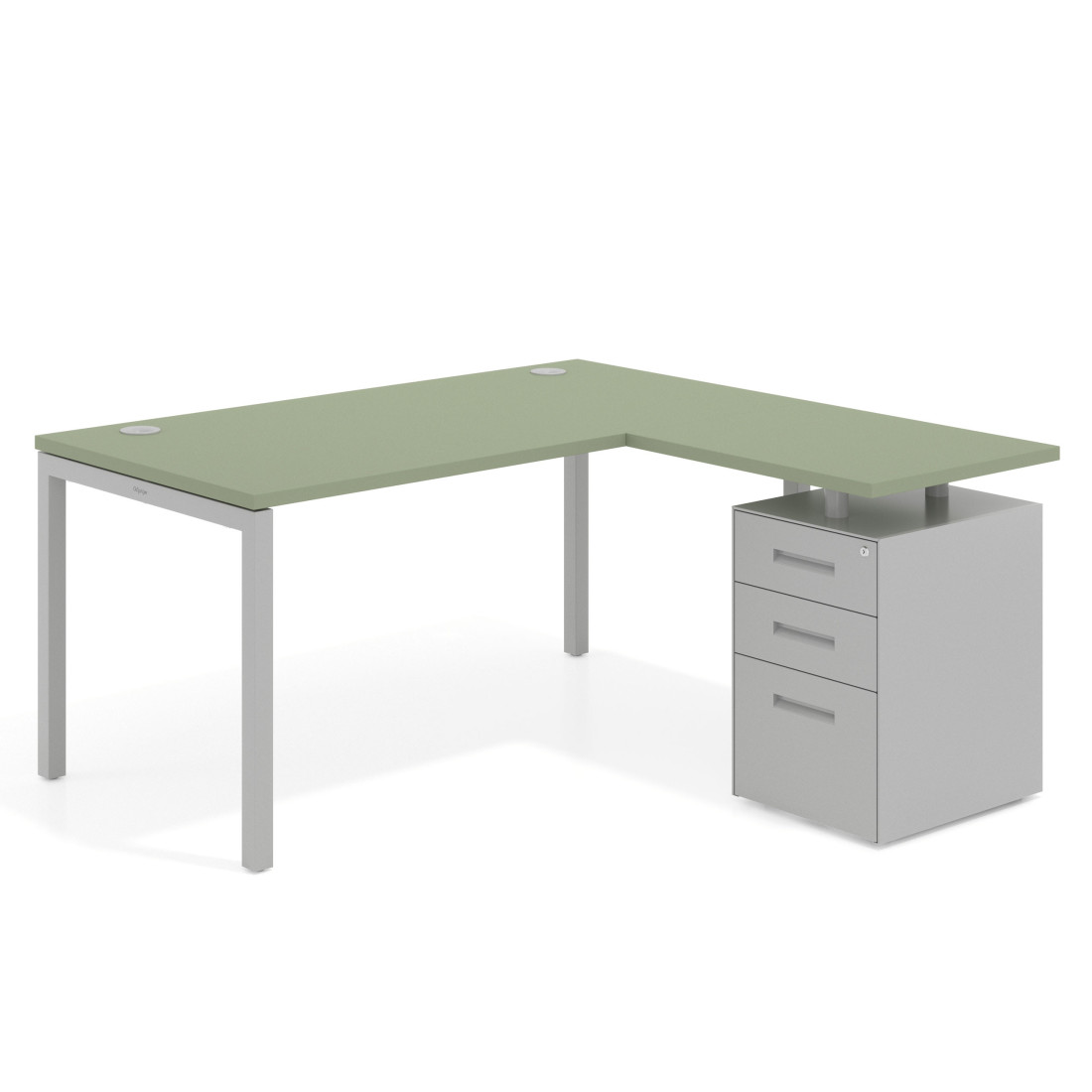 mesa en l 140x150 sauce kube mesa con ala fondo 80 ala corta frontales metal recto 1