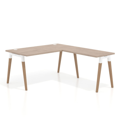 Colecci&oacute;n Mesa de oficina 80cm con ala