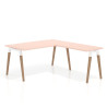 mesa en l 140x180 rosa nube arki mesa de oficina 80cm con ala recto 1