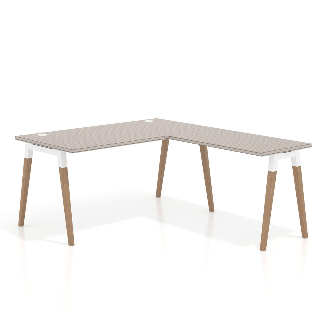 mesa en l 140x180 rayado coco arki mesa de oficina 80cm con ala recto 1