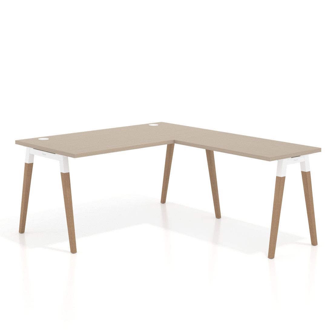 mesa en l 140x180 canvas arki mesa de oficina 80cm con ala recto 1