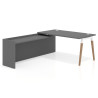 mesa en l 180x205 gris tormenta arki mesa de oficina 80cm con ala larga work recto 1