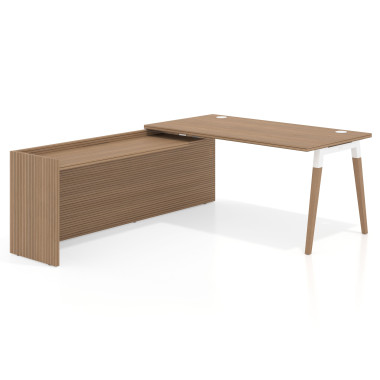 Colecci&oacute;n Mesa de oficina 80cm con ala larga Work