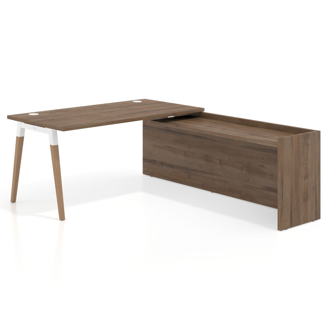 mesa en l 140x205 noce sabi arki mesa de oficina 80cm con ala larga work recto 1