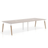 mesa reuniones 240x126 gris coco arki mesa coworking fondo 126cm recto 1