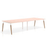 mesa reuniones 360x126 rosa nube arki mesa coworking fondo 126cm recto 1