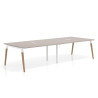 mesa reuniones 240x126 rayado coco arki mesa coworking fondo 126cm recto 1