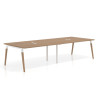 mesa reuniones 240x126 rayado natural arki mesa coworking fondo 126cm recto 1