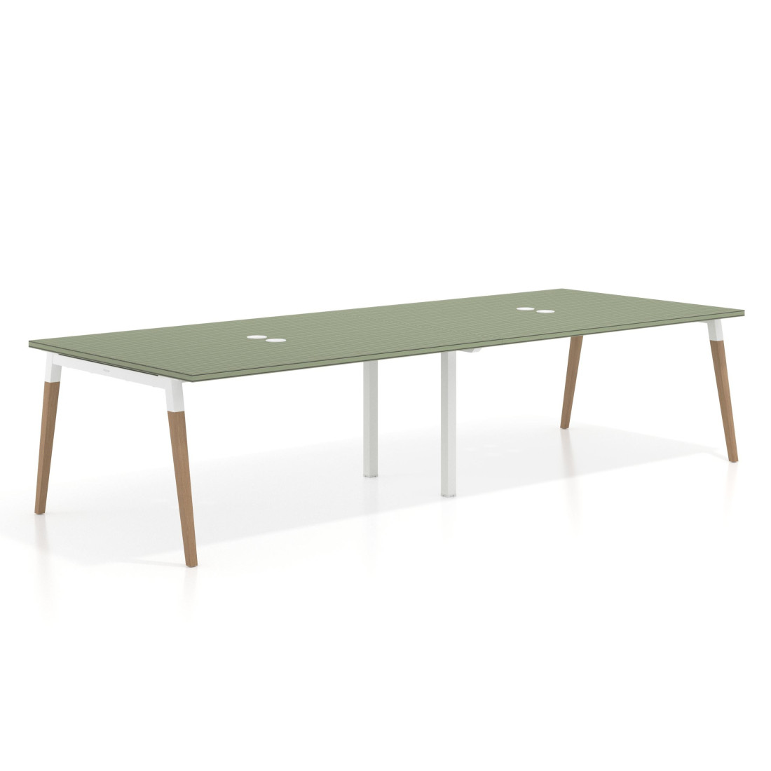 mesa reuniones 320x126 rayado sauce arki mesa coworking fondo 126cm recto 1