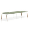 mesa reuniones 240x126 rayado sauce arki mesa coworking fondo 126cm recto 1