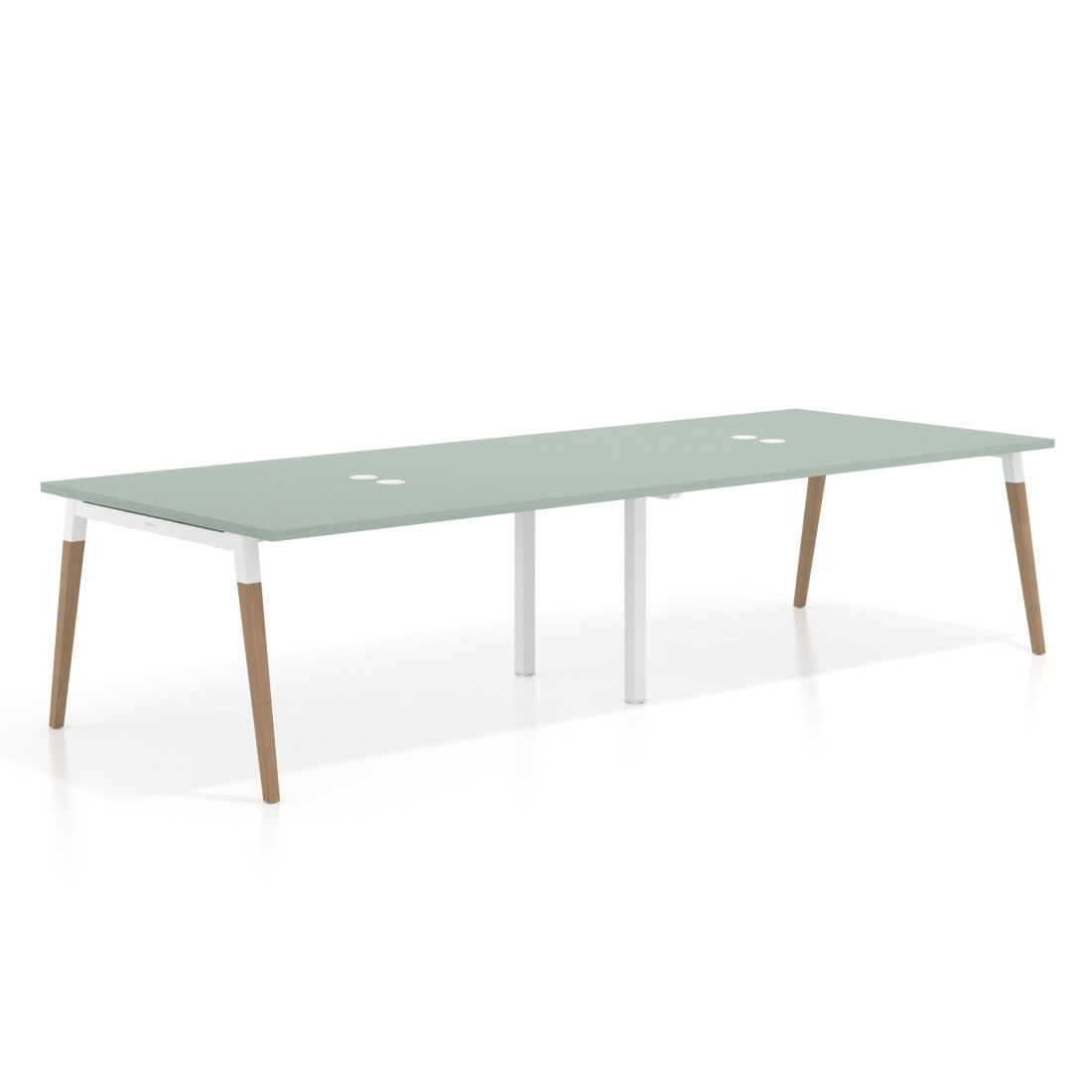 mesa reuniones 240x126 iris arki mesa coworking fondo 126cm recto 1