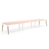 mesa reuniones 360x126 rosa nube arki mesa coworking fondo 126cm recto 1