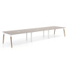 mesa reuniones 360x126 rayado coco arki mesa coworking fondo 126cm recto 1