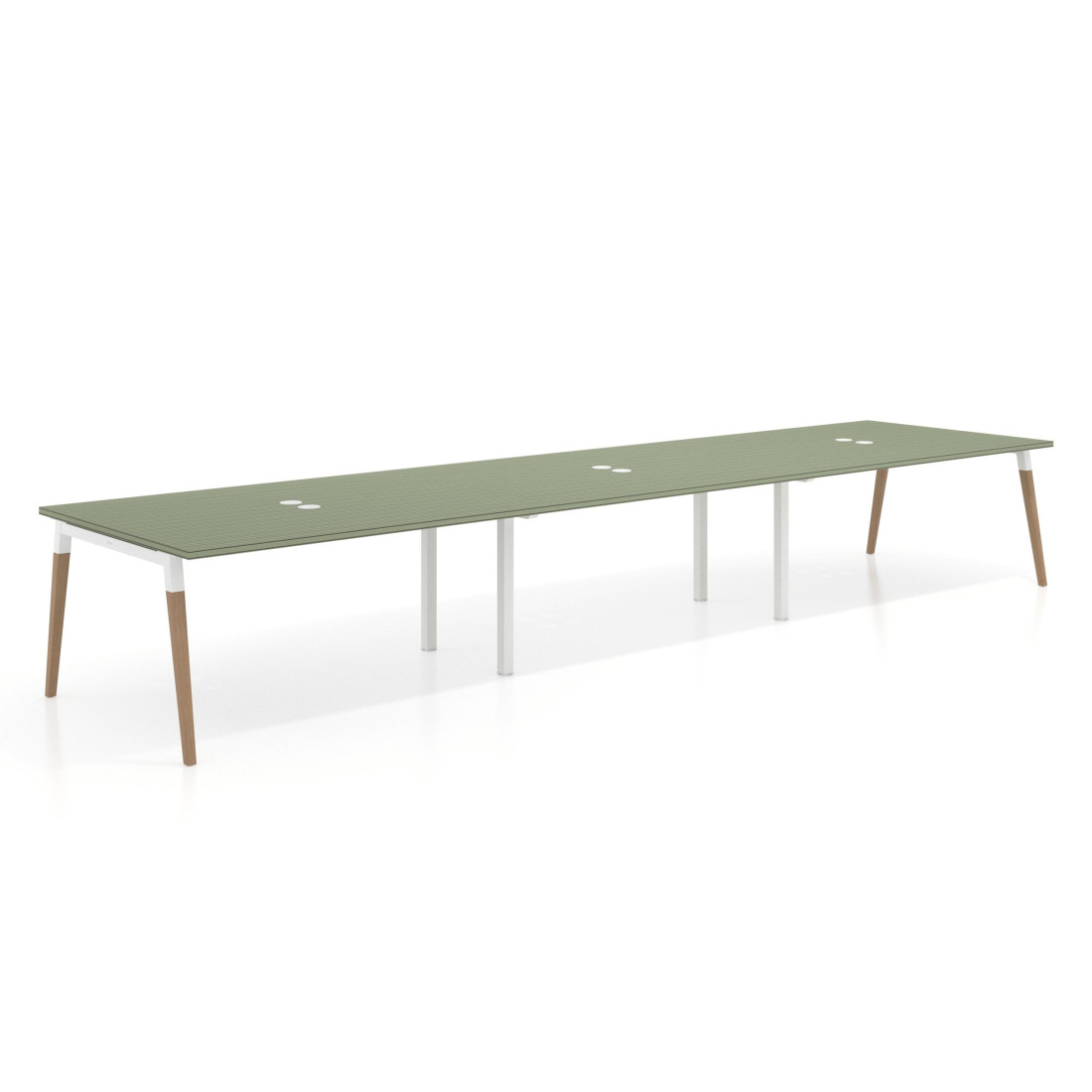 mesa reuniones 360x126 rayado sauce arki mesa coworking fondo 126cm recto 1