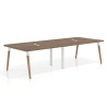 mesa reuniones 220x126 noce sabi arki mesa coworking fondo 126cm curvo 1