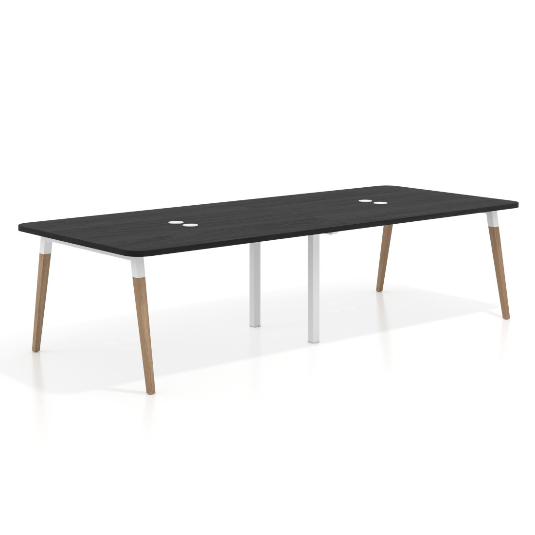 mesa reuniones 220x126 bocamina arki mesa coworking fondo 126cm curvo 1