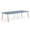 mesa reuniones 220x126 azul talco arki mesa coworking fondo 126cm curvo 1
