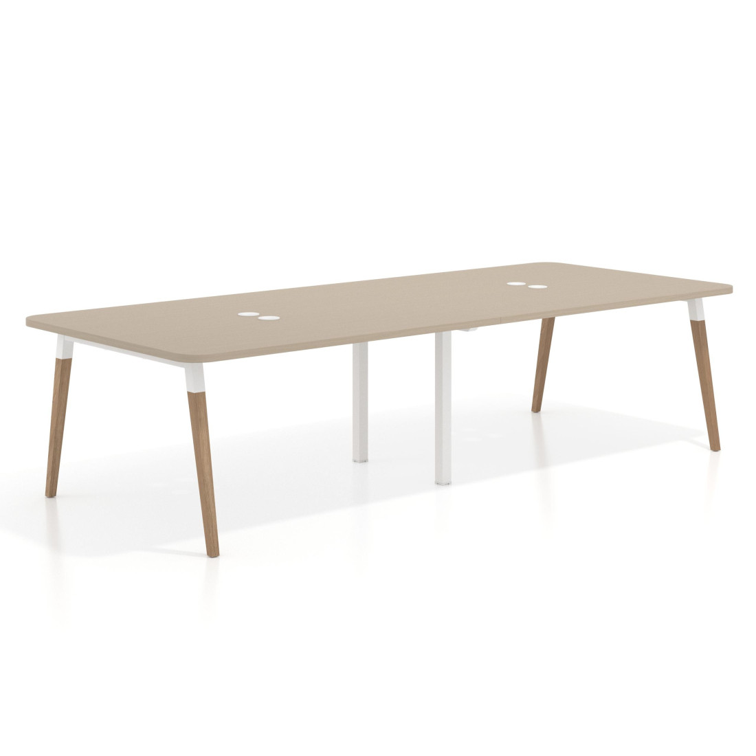 mesa reuniones 220x126 canvas arki mesa coworking fondo 126cm curvo 1