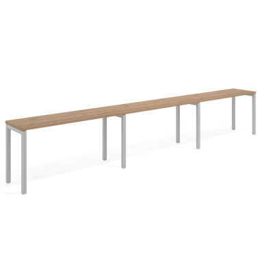 Mesa progresiva triple, fondo 50cm