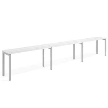 Mesa progresiva triple, fondo 50cm